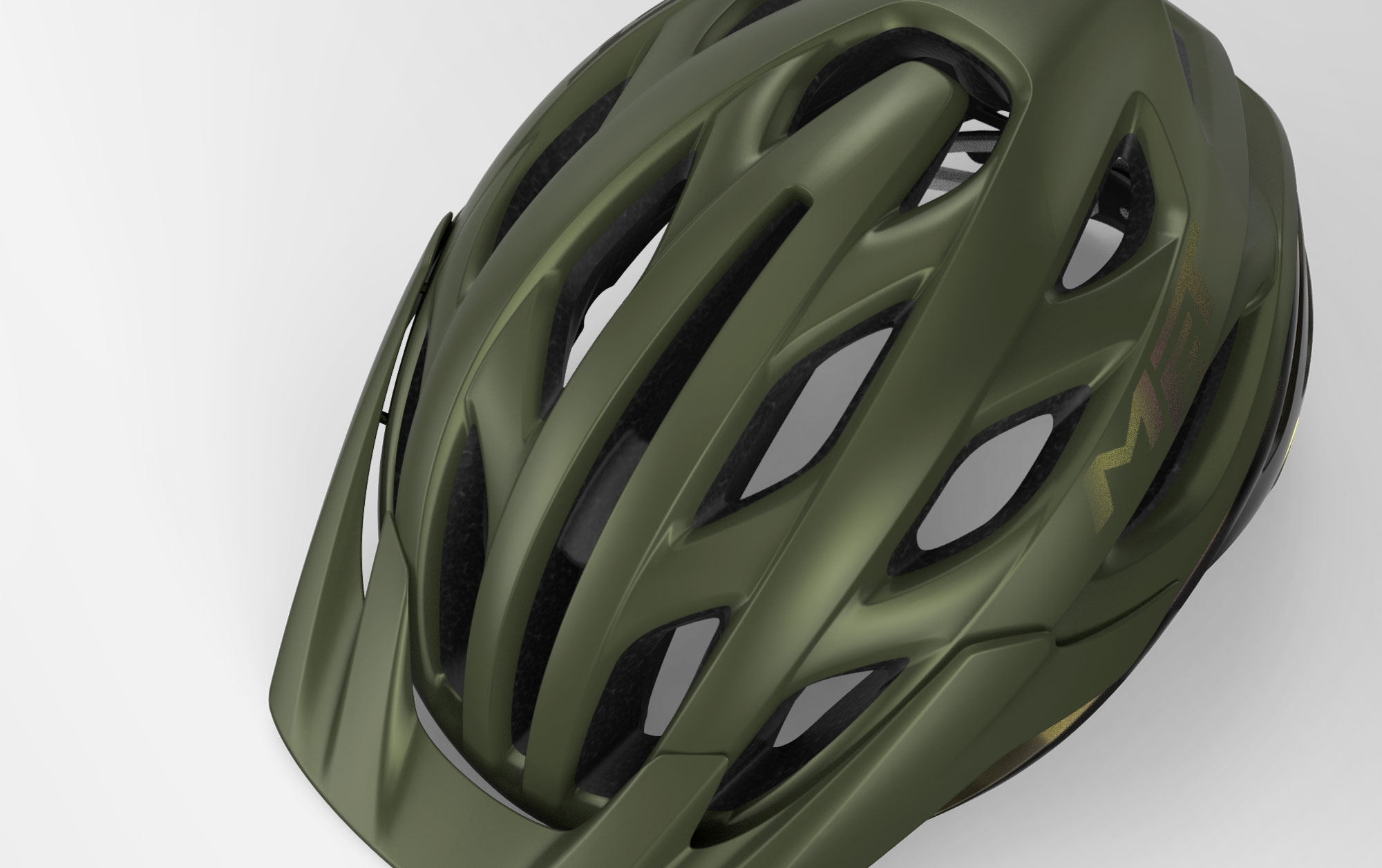 MET Veleno MIPS Casco MTB Trail/XC/Gravel – Leggero E Ventilato Con Protezione Estesa E Visiera Rimovibile