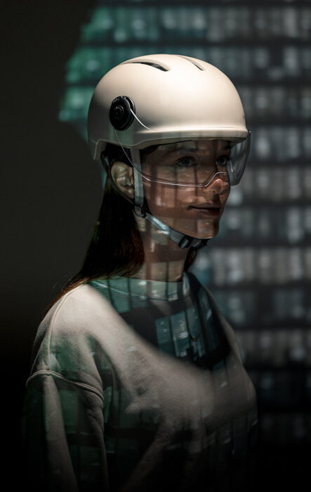 MET Vibe On Mips is an E-Bike Urban Helmet with rear USB LED light and high-durability adjustable windshield visor. It is NTA 8776 Certified.