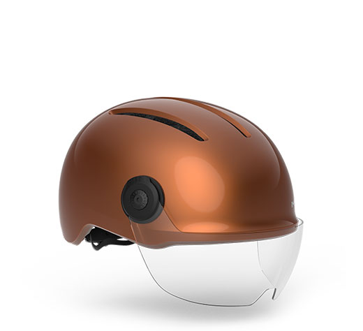 MET Vibe On Mips is an E-Bike Urban Helmet with rear USB LED light and high-durability adjustable windshield visor. It is NTA 8776 Certified.