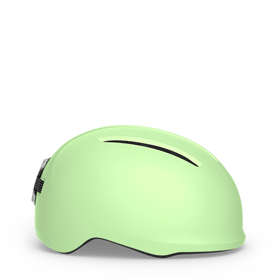 MET Vibe is an E-Bike Commuter Urban Helmet with rear USB LED light, NTA 8776 Certified.