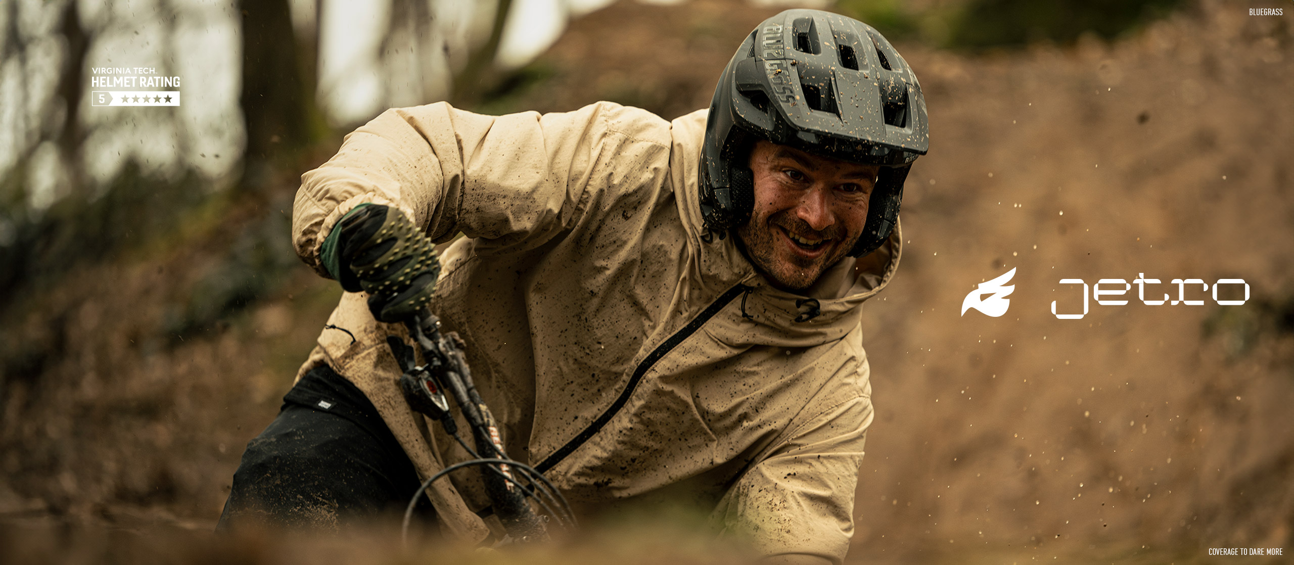 Bluegrass Jetro is a 3/4 Jet MTB Helmet for Enduro, E-MTB and Dirt featuring Mips.