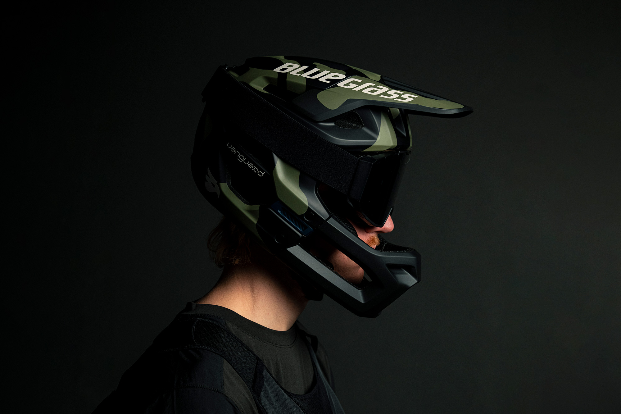 Bluegrass Camo Edition helmets blending seamlessly into the wilderness with camouflage design